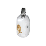 10021 – Pin Badge Holder with Strap & Clip Horizontal Adapters