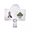 10025 – Pin Badge Holder Strap & Clip Horizontal Adapters