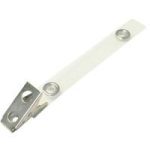 10014 – Clear Vinyl Strap Clip (3 1/2″ Strap)