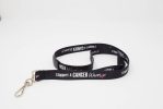 I Support a Cancer Warrior Lanyard, 5/8″Pack of 25